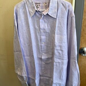 Men's Europann Light Purple Dress Shirt size 5